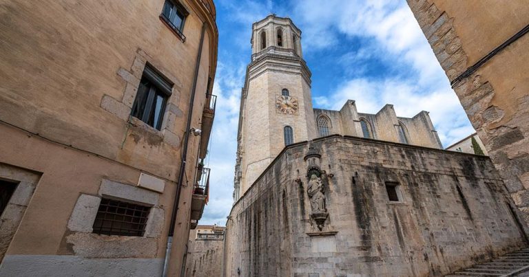 Girona - Turm der Kathedrale