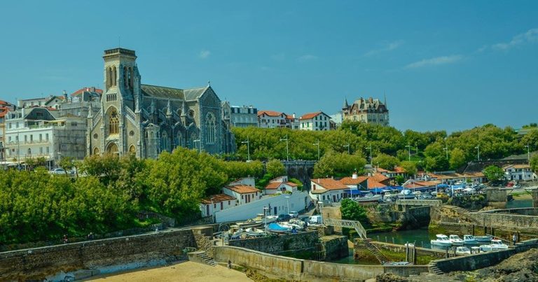 Biarritz - Blick auf die Stadt