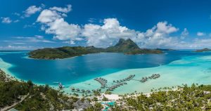 Bora Bora / Panoramablick über Bora Bora bei Reisemagazin Plus