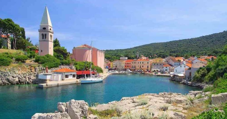 Losinj - Blick auf die Landschaft