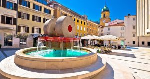 Rijeka - Springbrunnen bei Reisemagazin Plus
