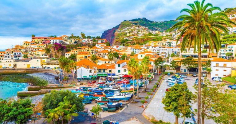 Madeira - Blick auf Câmara de Lobos