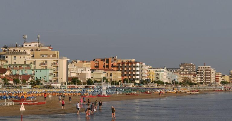 Rimini - Strandpanorama