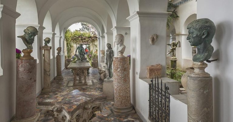 Capri - In der Villa San Michele - bei Reisemagazin Plus