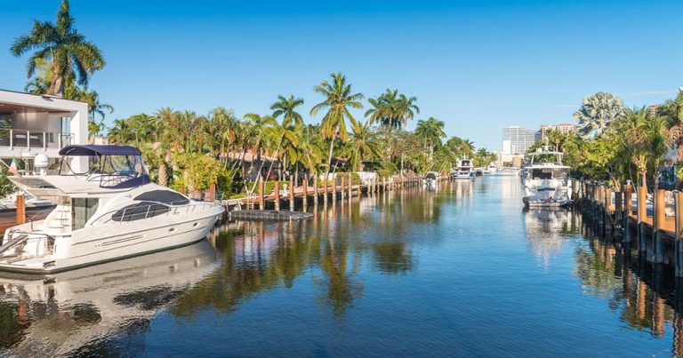 Florida - Yachtstrassen von Fort Lauderdale