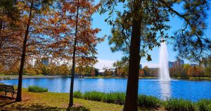Houston - Hermann park Mcgovern lake bei Reisemagazin Plus