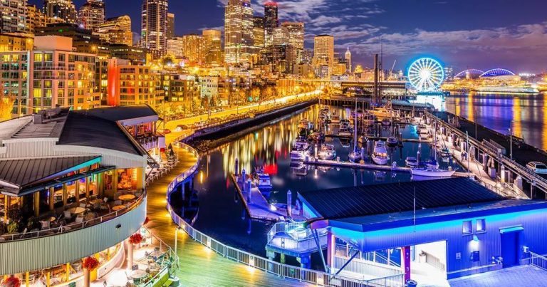 Seattle - Nightlife am Meer - bei Reisemagazin Plus
