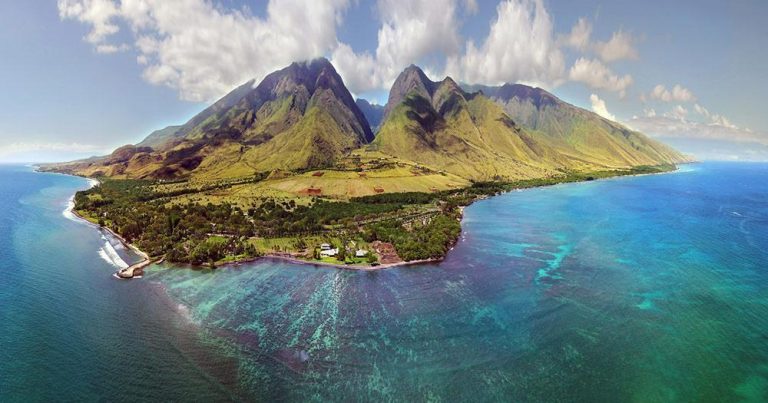 Maui / Panoramaaufnahme von Maui - bei Reisemagazin Plus