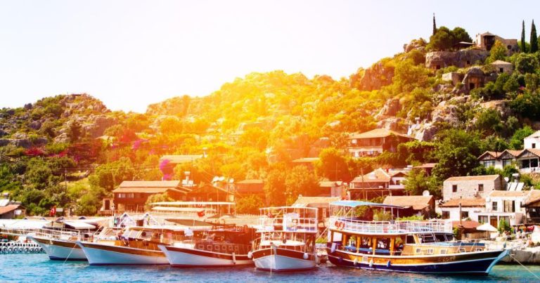 Kemer - Blick auf die Landschaft