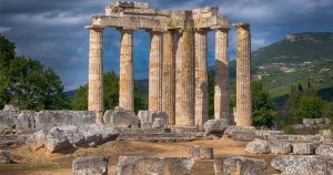 Peloponnes - Zeus Tempel von Nemea bei Reisemagazin Plus