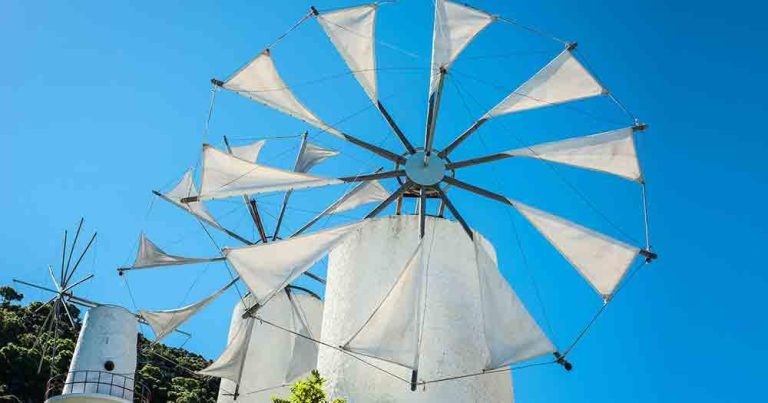 Kreta - Windmühle - bei Reisemagazin Plus