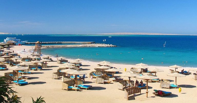 Ägypten - ein Strand am roten Meer