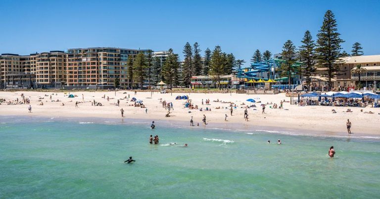 Adelaide / der Badevorort Glenelg - bei Reisemagazin Plus