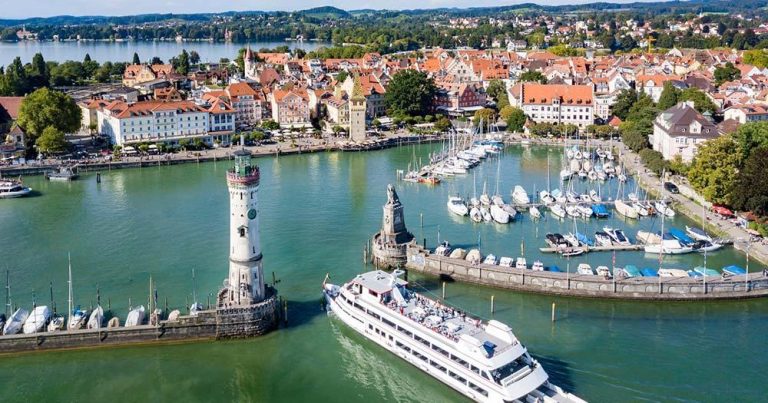 Bodensee - Lindau Hafen - bei Reisemagazin Plus