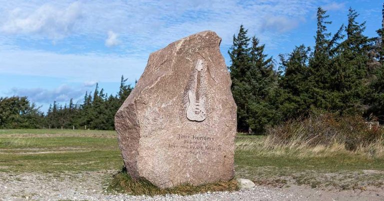 Die Insel Fehmarn - Jimi Hendrix Denkmal