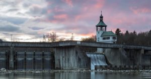 Augsburg - Staustufe Hochablass bei Reisemagazin Plus