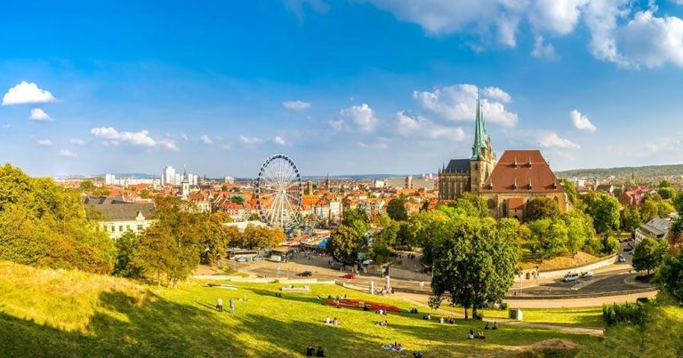 Erfurt - Blick auf die Stadt
