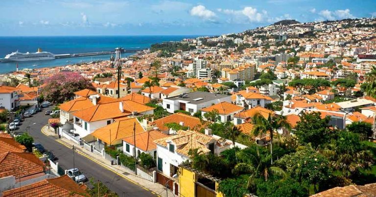 Funchal - Blick auf die Stadt