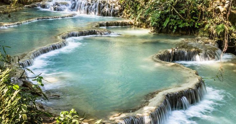 Laos - Wasserfall