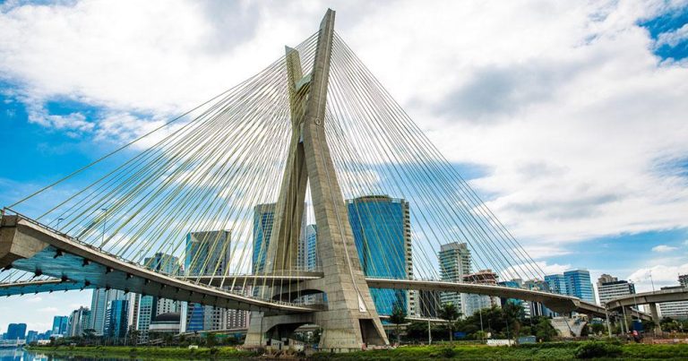 Sao Paulo - Estaiada Brücke in Sao Paulo - bei Reisemagazin Plus