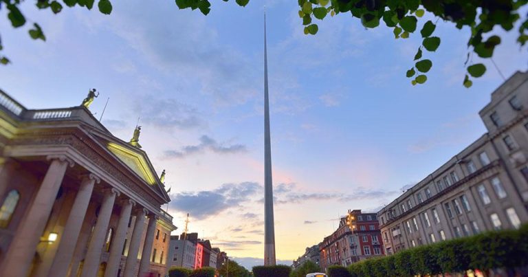 Dublin - Ireland Center Symbol - bei Reisemagazin Plus