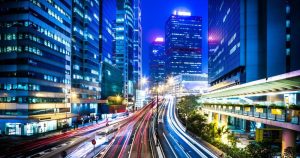 Hong Kong - Blick auf die Straßen bei Reisemagazin Plus