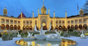 Weihnachtsmarkt Tivoli - Moorish Palast im Tivoli Garten bei Reisemagazin Plus