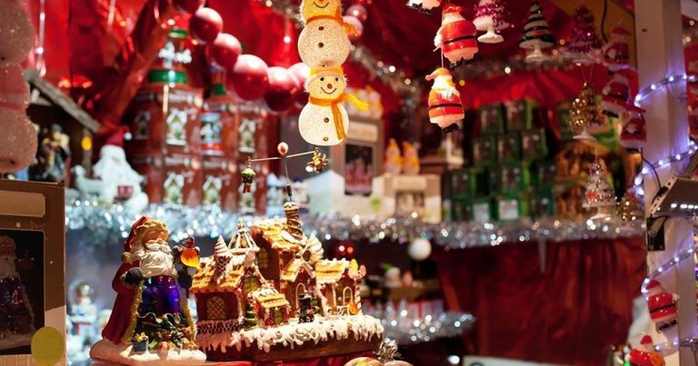 Weihnachtsmarkt Lille - Weihnachtsdekoration - bei Reisemagazin Plus