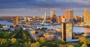 Rotterdam - Panoramablick auf Rotterdam bei Reisemagazin Plus