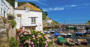 Cornwall - Polperro Harbour in Cornwall bei Reisemagazin Plus