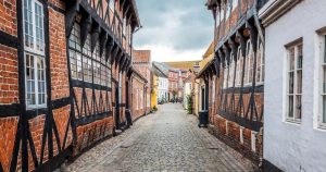 Ribe - Mittelalterliche Gassen bei Reisemagazin Plus