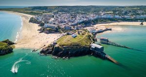 Pembrokeshire - Blick vom Meer bei Reisemagazin Plus