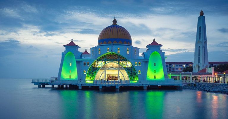 Malakka - Masjid Selat Moschee