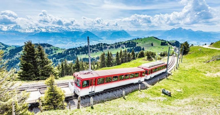 Luzern - Rigi Bahn, Vierwaldstättersee - bei Reisemagazin Plus