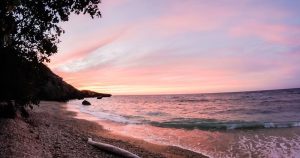 Puerto Plata - Sonnenuntergang am Meer bei Reisemagazin Plus