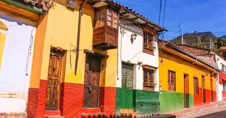 Bogotá - Häuser im Kolonialstil