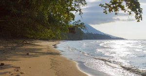 Bunaken - Menschenleerer Sandstrand bei Reisemagazin Plus