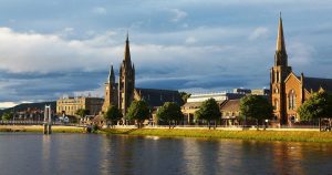 Inverness - am Fluss Ness bei Reisemagazin Plus