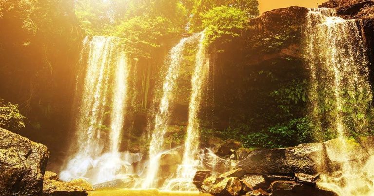 Seam Reap -  Phnom Kulen Wasserfälle