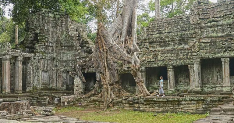 Seam Reap - alte Tempelanlagen - bei Reisemagazin Plus