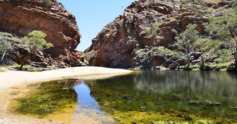 Alice Springs - Outback Wassserstelle - bei Reisemagazin Plus