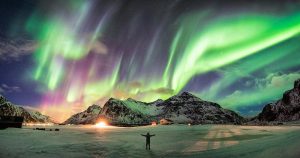 Lofoten - Nordlichter bei Reisemagazin Plus