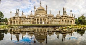 Brighton - Panorama vom Brighton Pavilion bei Reisemagazin Plus