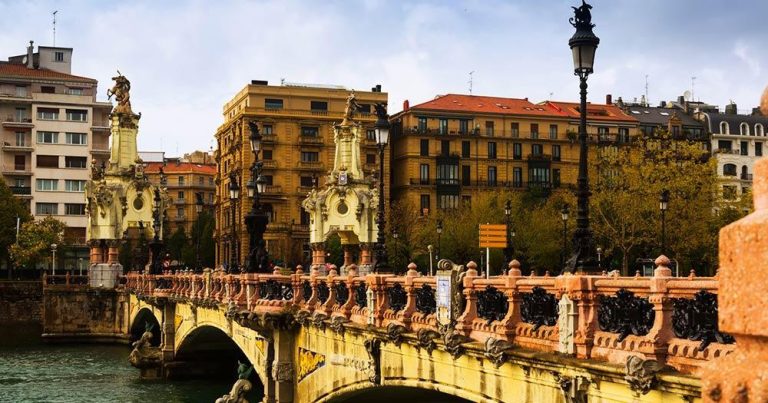 San Sebastian - Maria Christina Brücke