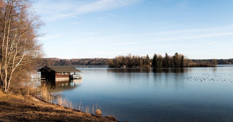 Starnberger See - Bootshütte