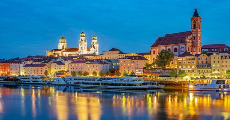 Passau - zur blauen Stunde