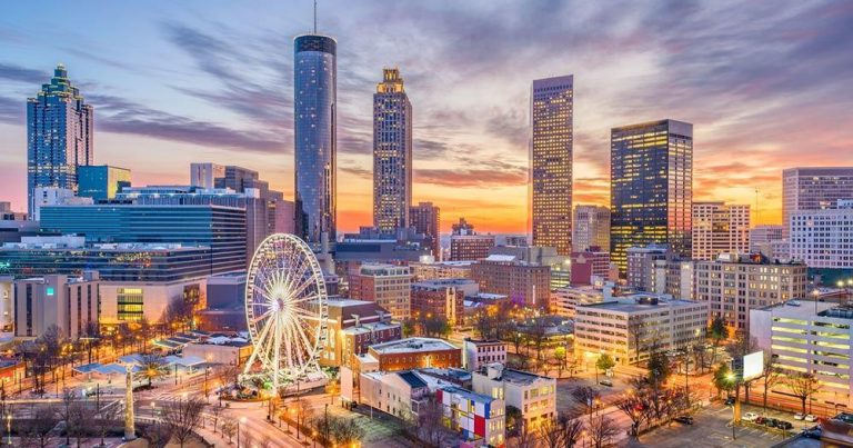 Atlanta - in der Abendsonne - bei Reisemagazin Plus