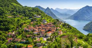 Lugano - Blick auf den See bei Reisemagazin Plus