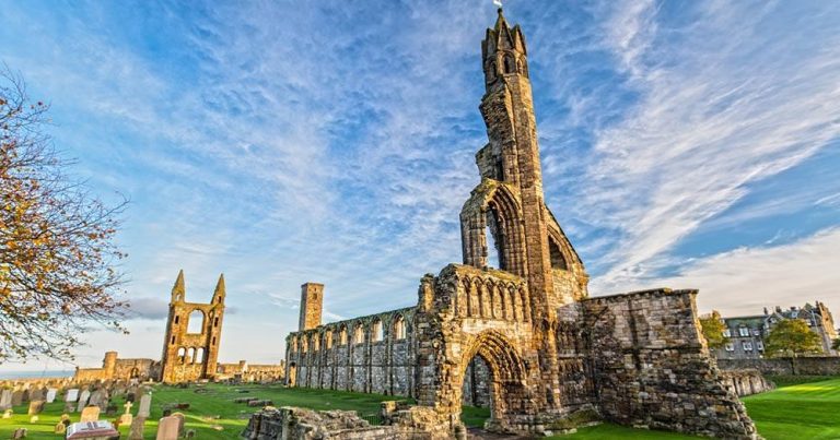 St. Andrews - Kathedrale - bei Reisemagazin Plus