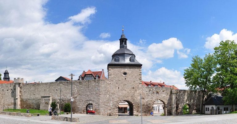 Mühlhausen - Stadtmauer - bei Reisemagazin Plus